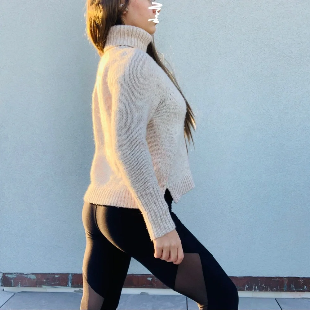 J.Crew The Chunky Knit Sweater Wool Mohair Oversized Yarn Pullover